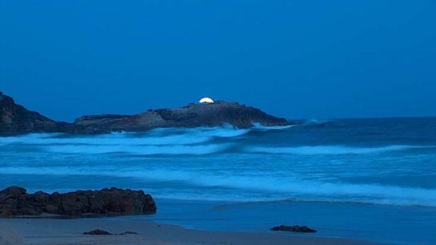 Nature's playground ... Crowdy Bay beaches are breathtaking by moonlight.