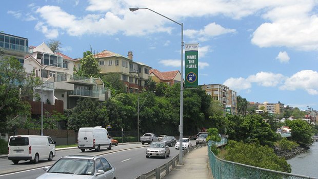 Incoming Brisbane lord mayor Graham Quirk has put Kingsford Smith Drive, in Brisbane's inner-north, back on the agenda.