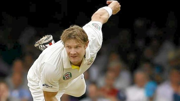 He can bat a bit too: Shane Watson's skill as a change bowler has been missed in South Africa.