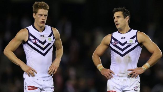 Matt Taberner and Matthew Pavlich are proving dynamic up forward.