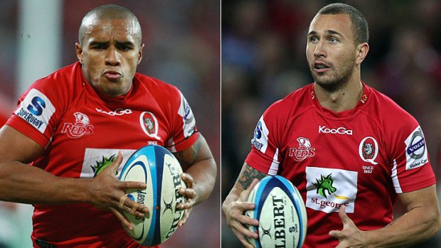 Off the field they're like chalk and cheese but put Will Genia together with Quade Cooper and it works.