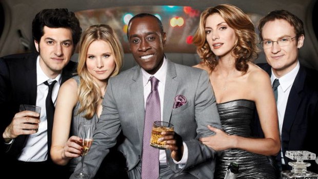 Promising new show <i>House of Lies</i>.