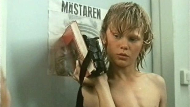 Banned ... <i>Children's Island</i> is a 1980 Swedish drama film directed by Kay Pollak and stars Thomas Fryk.
