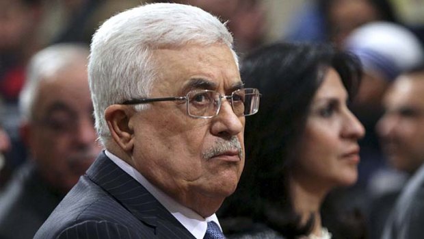 "Once the new government in Israel is in place, Netanyahu will have to decide - yes or no" ... Palestinian President, Mahmoud Abbas.