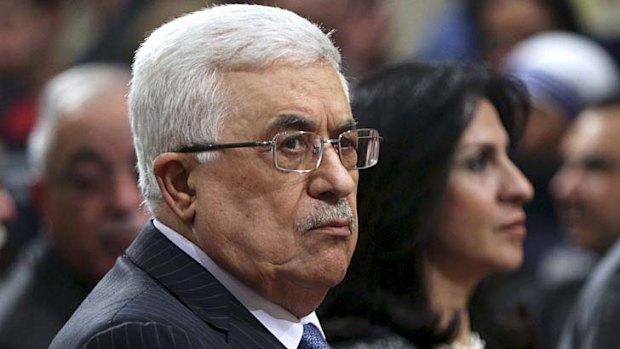 "Once the new government in Israel is in place, Netanyahu will have to decide - yes or no" ... Palestinian President, Mahmoud Abbas.