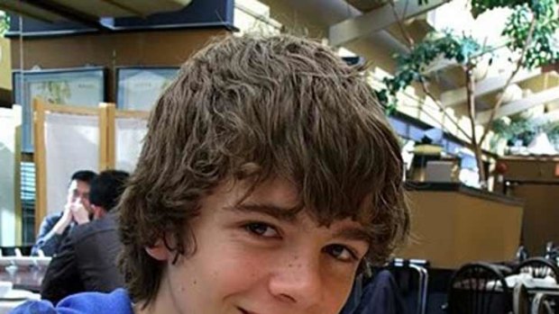 Missing ... 13-year-old Declan Crouch.