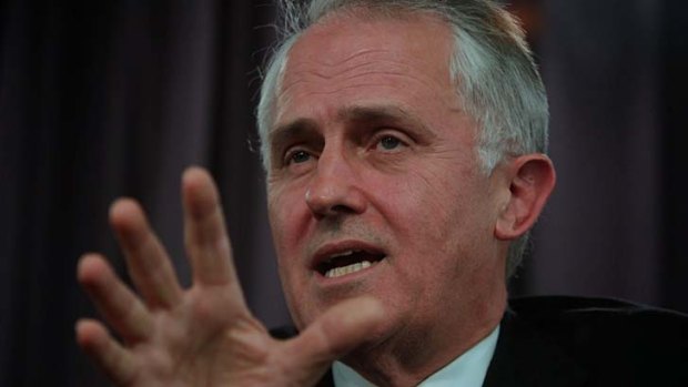 "His days as Liberal Party leader are over" ... Malcolm Turnbull.