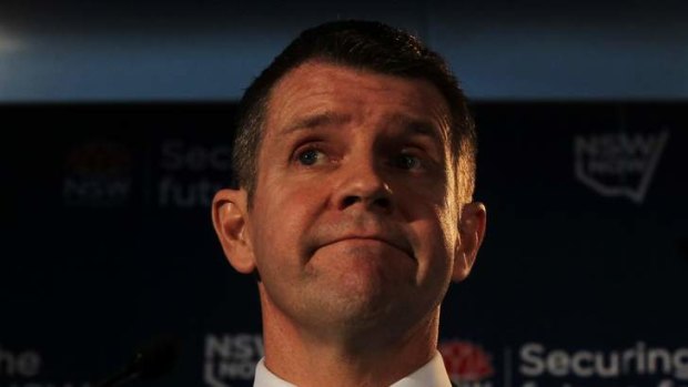 NSW Treasurer Mike Baird says he has been upfront about the unpopular decisions the government has made to stay within the budget.