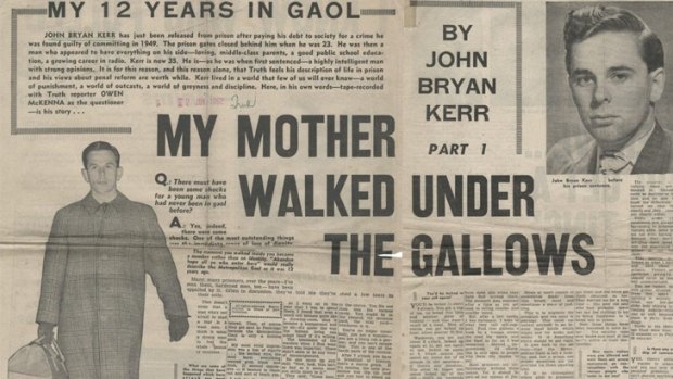 Other than being a subject of stories, John Bryan Kerr was himself a journalist, penning newspaper articles after his release.