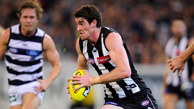 Recalled .... Tyson Goldsack is one of two inclusions for Collingwood.