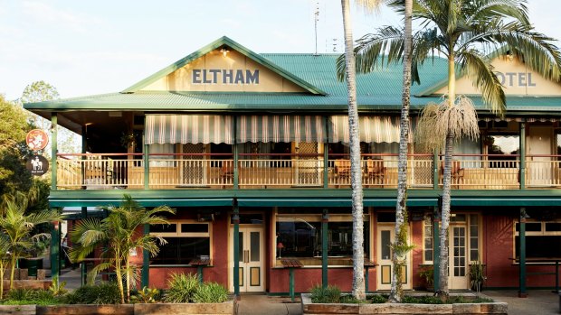 The 120-year-old Eltham Hotel was restored in 2019.