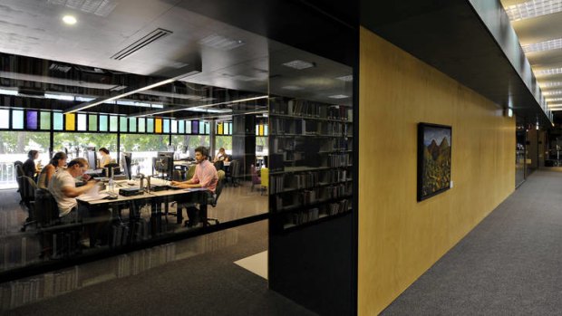 Read all about it: The Waurn Ponds Library and Community Hub has two levels.