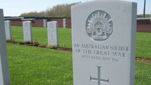 The Commonwealth War Graves Commission's Fromelles Pheasant Wood Military Cemetery.