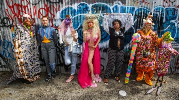 Performance artists who will be taking part in a Sydney contemporary art performance trail weaving from Carriageworks through to the streets of Redfern and Newtown.