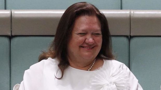A Gina Rinehart-funded $50,000 award for promoting mining went to one of Australia's wealthiest men in 2012.
