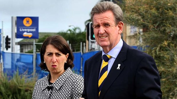 Pulled out: Gladys Berejiklian decided against standing in the leadership ballot to replace Barry O'Farrell.