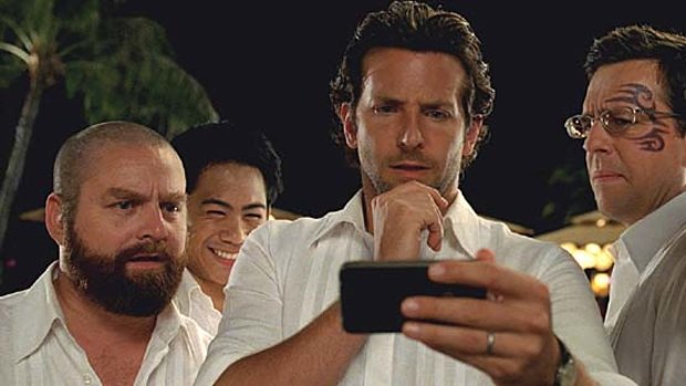 Bangkok was perfect for another bout of bad decisions starring (from left) Zach Galifianakis, Bradley Cooper, Ed Helms and Justin Bartha.