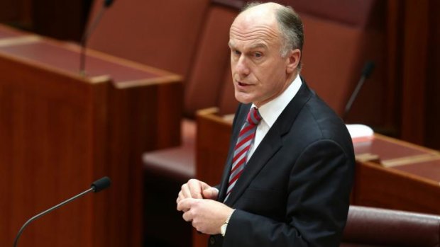 Senator Eric Abetz says studies have drawn a link between abortion and breast cancer.
