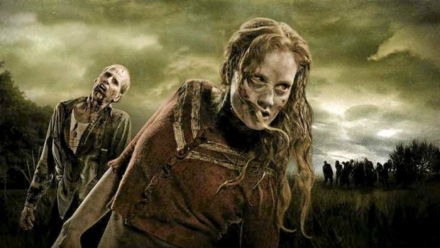 A real life zombie apocalypse? According to a US television station, yes!