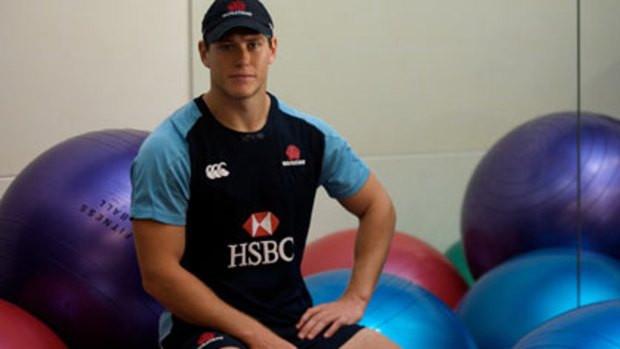 Ready for 2010...Rory Sidey is ready to shine for the Waratahs.
