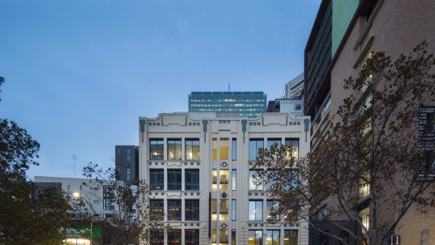 The Melbourne Theosophical Society building at 124-130 Russell Street  was bought by Longriver Group.