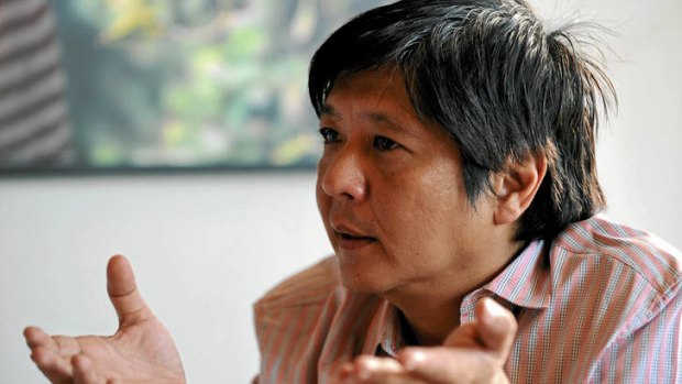 Power player … Bongbong in 2010.