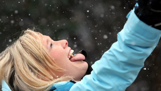 Taste of fun ... there's plenty to love about Australian snow.