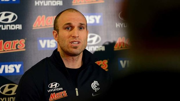 Chris Judd on his time left in footy: "I don't know - that's the simple answer."