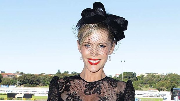 Sophie Falkiner at AJC Australian Derby Day at Royal Randwick Racecourse last month.