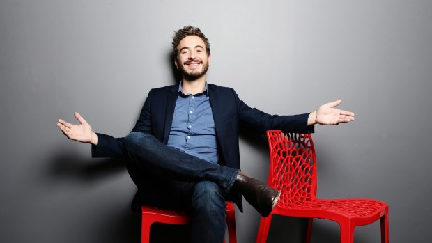 Not a care in the world: Ryan Corr is having a serious stab at Hollywood.