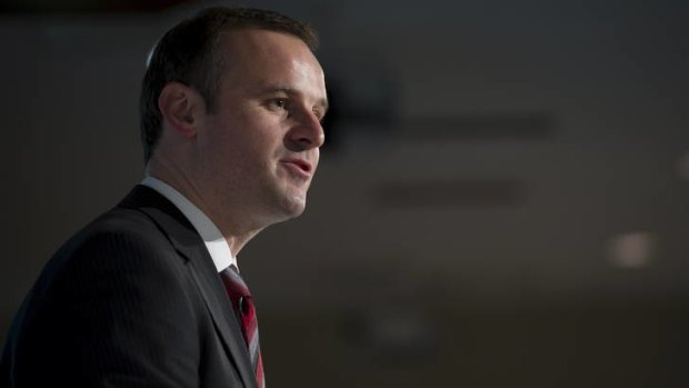 ACT Government Treasurer, Andrew Barr.