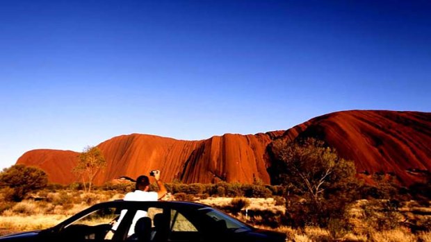 Top attraction ... Uluru in Australia's Northern Territory.