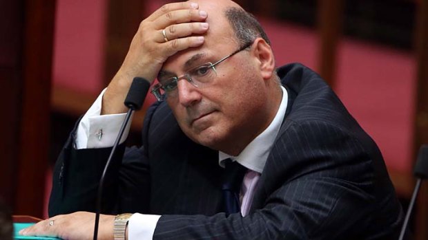Preparing to appear in the ICAC witness box on Thursday: Arthur Sinodinos.