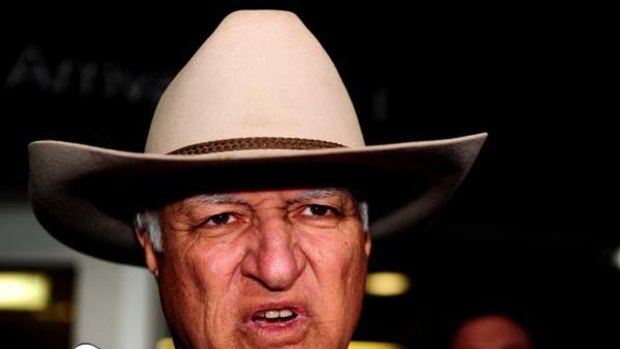 Bob Katter in Canberra.