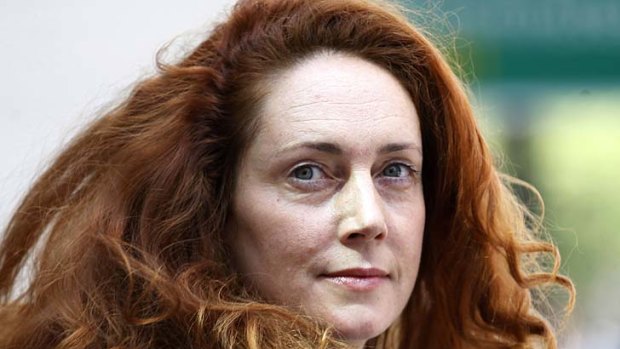 'Yes he Cam': Former News International chief executive Rebekah Brooks, whose text to Prime Minister David Cameron was revealed at the inquiry.