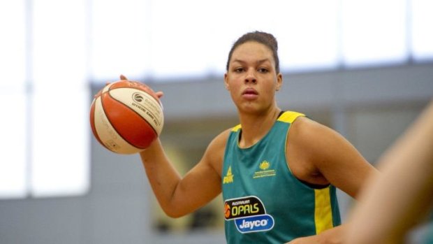 Opals star Liz Cambage won't take part in the women's basketball world championship after she ruptured her Achilles tendon in a warm-up match against the US.