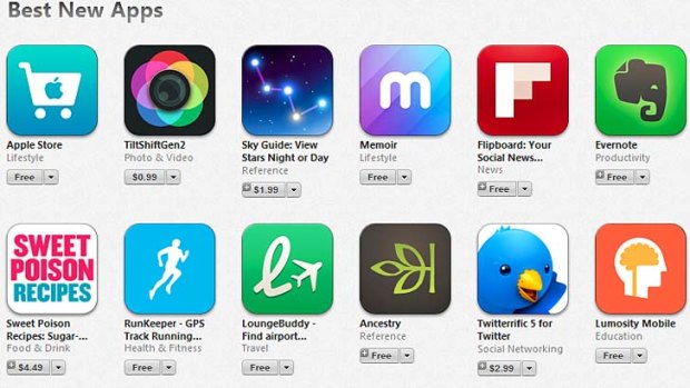 The LoungeBuddy app is featured in Apple's"Best New Apps" section.