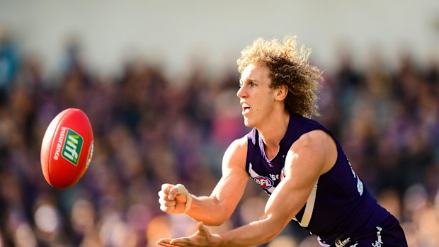 Departing Dockers forward Chris Mayne 