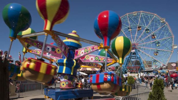 A gloriously shabby throwback: Coney Island.