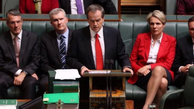 "The government forgot a lot of people on budget night": Bill Shorten. 