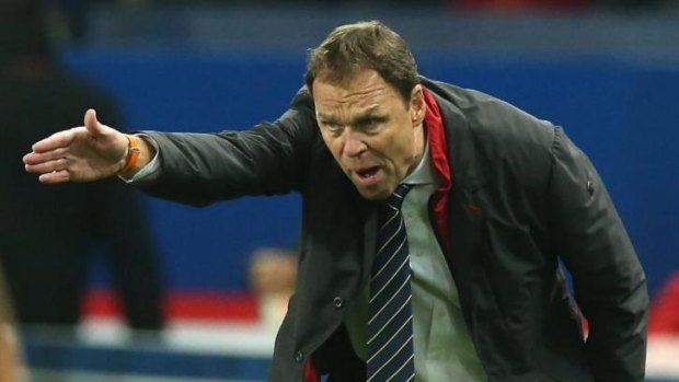 Ignominious end: Former Socceroos coach Holder Osieck was axed following two horror results.
