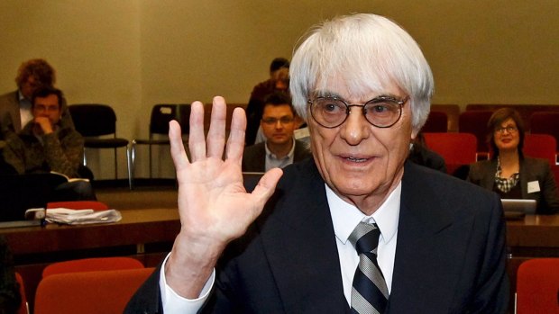 Strong words: Formula One supermo Bernie Ecclestone has called drivers 'windbags' and said they were simply doing the bidding for their teams.