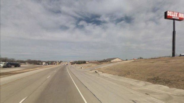 This Texas highway, near Sean's Mesquite Pit BBQ, could be the source of Target's MAC make-up.