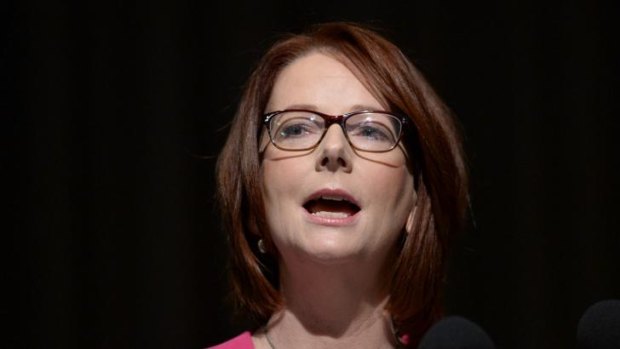 Former Prime Minister Julia Gillard