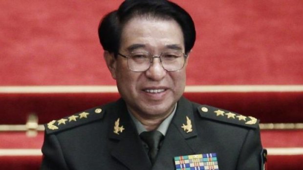 Xu Caihou in 2012, as Vice Chairman of China's Central Military Commission.