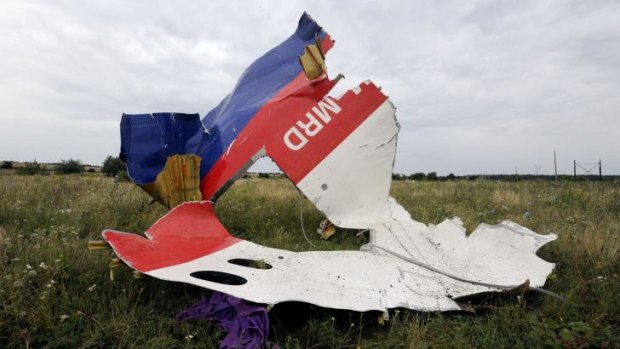 Total destruction: wreckage from Malaysia Airlines MH17.