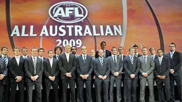 The 2009 AFL All Australian team.