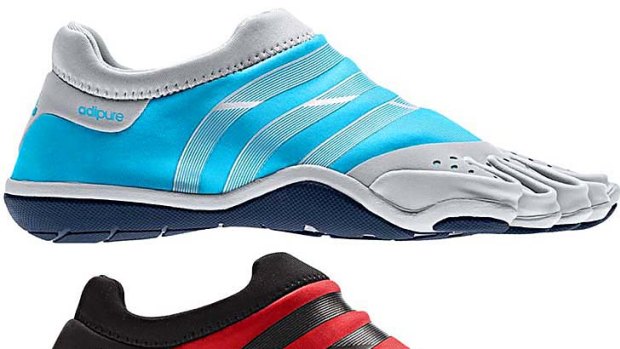 Adidas joins a list of shoe makers trying to tap into the market for athletes who embrace the barefoot running concept.