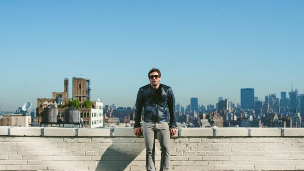 Up on the roof: Dr Ori Allon in New York.