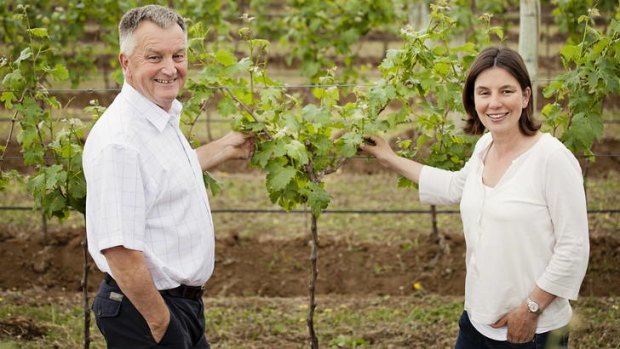 Family ties &#8230; Doug Bowen and daughter Emma, of Bowen Estate, a family business that dates to 1973.